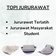 [ FEMALE ] Nurse Cap / Topi Jururawat