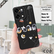 OPPO RENO 14 Case _Case OPPO RENO 14F _Case OPPO RENO 14 PRO _Black clear elastic silicone casing