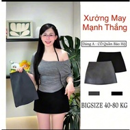 [ CV 999 INSIDE LINED ] A-line short skirt with back zipper pocket, thick, youthful and dynamic fabr