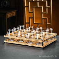 Creative European Style Wine Glass Household 6pcs Crystal Glass Brandy Glass Western Wine Glass Whis