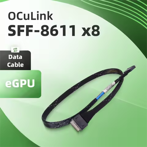 Oculink SFF-8612 8i SFF-8611 X8 Data Cable External Graphics Card Adapter eGPU Adapter