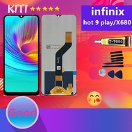 For Infinix Hot 9 play งานแท้ อะไหล่มือถือ หน้าจอ infinix Hot 9 play/X680/X680B อะไหล่ หน้าจอ LCD จอพร้อมทัชสกรีน อินฟินิกซ์ Hot9 play/Hot9play