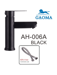 Gaoma 🐎🔥304~ก๊อกอ่างล้างหน้า ก๊อกล้างหน้า ก๊อกล้างมือ สีดำ Basin Faucet Cold (304 Stainless Steel) AH-006A black