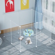 Diy diy Cat Pet Partition Dedicated Fence Baffle Fence Household Plastic Dog Retractable High Transp