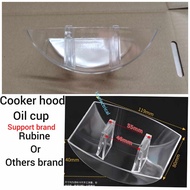 Rubine cooker hood oil cup (1PC) RCH-BOXLINE X-90SS / RCH-MARIA-SS