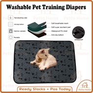 Washable Pet Training Diapers Pet Waterproof Washable Urine Pad Reusable Training Urine Pad Dog Cat 