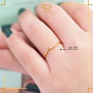 CINCIN EMAS KADAR 6K ATAU 300 MODEL SIMPLE PERMATA SATU KODE CK 319