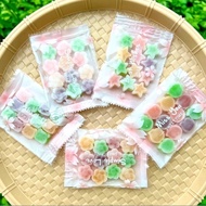 15 cute mini fruit-flavored wax candies wax candy gummy candy gula gula viral sour candy