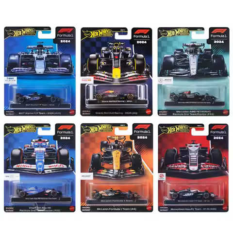 Hot Wheels Premium F1 HRV11 2024 Formula 1 Series,Mercedes-AMG Red Bull Hass Williams Alpine McLaren
