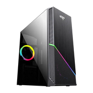 เคสคอมพิวเตอร์ AIGO Darkflash รุ่น Rainbow 1 พร้อมไฟ RGB ขนาด ATX