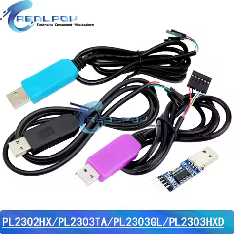 PL2303 PL2303HX PL2303TA/PL2303HXD USB To RS232 TTL Converter Adapter Module With Dust-proof Cover f