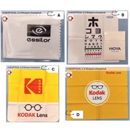 High Quality Spectacles Microfiber Cloths (HOYA, ESSILOR, KODAK, CARL ZEISS)