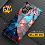 HP New Realme C67 Glass Soft Case - New Realme C67 Phone Case - N76