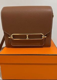 愛馬仕Hermes mini roulis 豬鼻 金金