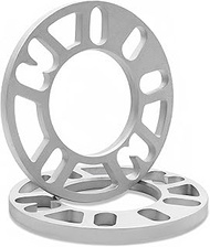 2 Pack Universal Wheel Spacers, 0.39"(10mm) Die Cast Replacement Aluminum Spacer for 4 & 5 Lugs Whee