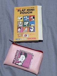 Vintage Snoopy flat mini pouch