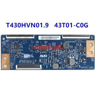 TV T-CON 43T01-C0G TCON Board T430HVN01.9 Logic board 43T01-COA