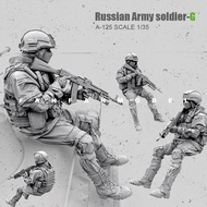 1/35(50mm) Resin Figure Kits Russian Modern Special Forces soldier self-assembled A-125