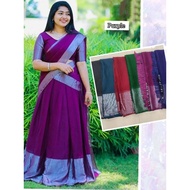 Saree Chiffon Saree Soft Saree With Banarasi Style Border