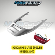 HONDA EX5 CLASS SPOILER /REAR SPOILER FREE LIGHT[ALLOY] #READY STOCK