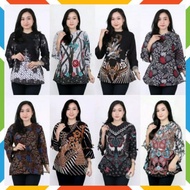 Atasan Wanita / Batik Blouse / Batik Dolby / Baju Batik / Blouse Batik