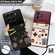 Latest ZTE Blade A56 & ZTE Blade A36 Case 2025 Game Motif | SoftCase HP ZTE Blade A56 | ZTE Blade A5
