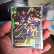 LR Wing Gundam ST02-001 Gundam Trading Card Game