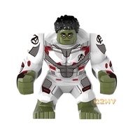 Marvel Hulk in White Suit Big Figure Toy  Minifigures Educational Toys XH1254