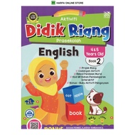 BUKU AKTIVITI DIDIK RIANG PRASEKOLAH ENGLISH 4&5 YEAR OLD YEAR OLD BOOK 2