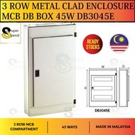 [ 3 row ] Metal Clad Enclosure MCB DB Box 45w DB3045E