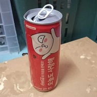 coca cola korea empty can/tin coke korea