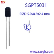【Tech-savvy】 10 PCs side view and shapes NPN phototransistor photosensor photosensitive receiving Tr