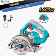 1400W TOTAL TS tile cutter3141106, handheld tile cutter 110mm disc diameter, stone tile cutter, wood