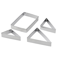 Cookie dough cutter. 1 set of 4 large pieces