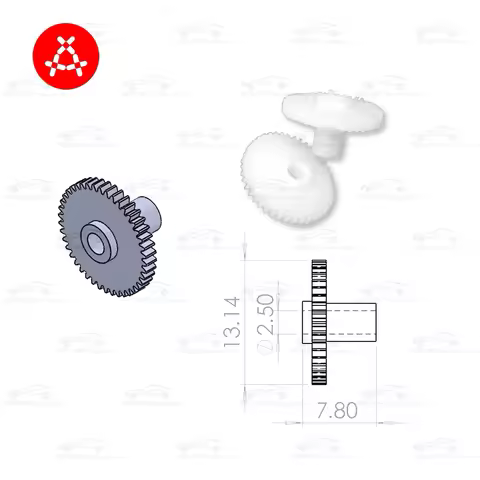 audio recorder cassette deck player plastic white gear for panasonic 900.700.750.950.655.550.80.40.3