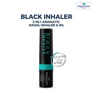 Thai Black Inhaler 2in1 Peppermint Original | Relief Dizziness, Headache & Nasal Congestion