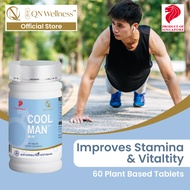 QN Wellness COOL MAN - Cool Mind. Strong Body - 60 Tablets