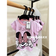 Minnie Girls Summer Set Printed Front and Back Pink CottonOn