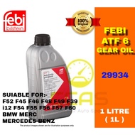 ( 100% FEBI ) BMW ATF 6 AUTOMATIC TRANSMISSION FLUID OIL 1L (RED) F52 F45 F46 F48 F49 F39 i12 F54 F5