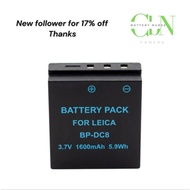 BP-DC8 bpdc8 dc8 Battery Pack for Leica Camera