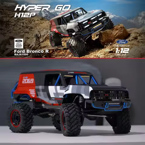 Mjx H12p 1/12 Full Scale Short Card 4x4 Climber Rc Car Sport Utility Vehicle 3500kv Sensorless Brush