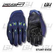 FIVE5 Advanced Stunt Evo2 Riding Glove - Blue