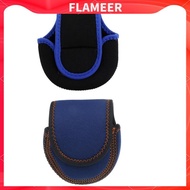 [FlameerMY] Fly Fishing Reel Cover Reel Protective Pouch Bag Suit for 3/4/5/6/7/8WT Reel