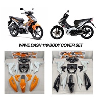 HONDA WAVE DASH 110 V1 BODY COVER SET + STICKER M-SEKI BODY COVER SET DASH 110