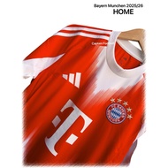 Bayern Munchen 2025/26 HOME Football Team Shirt Fan Grade Football Jersey