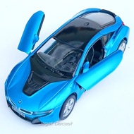 Kinsmart BMW i8 Blue