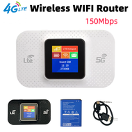 4G Lte WIFI Router Wireless Portable Router 150Mbps Sim Card Slot Unlock Modem Mini Outdoor Hotspot Pocket WIFI Router For Car