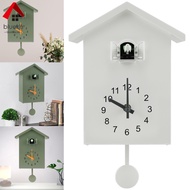 Cuckoo Clock with Chimer Minimalist Cuckoo Sound Clock with Pendulum Delicate Cuckoo Clock Bird House Battery Powered  SHOPCYC5351