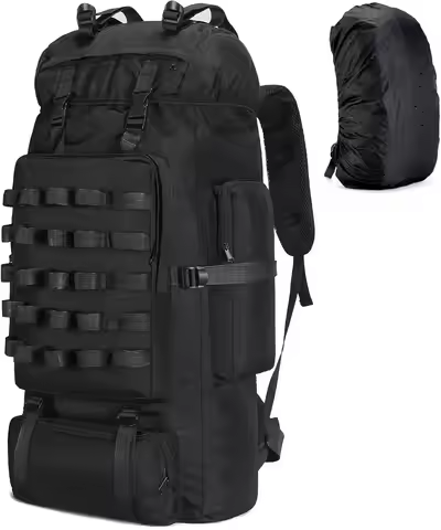 70L Large Capacity Outdoor Tactical Backpack Men Backpacks Molle Rucksack Waterproof Climbing Bag Tr