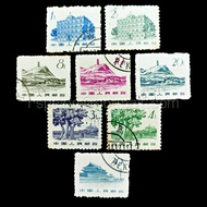 Old Chinese Stamps (People's Republic of China) Views of China 1950-1960 Set of 8 (Used)